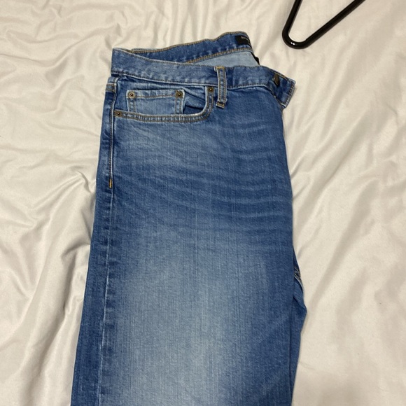 Banana Republic Men’s Straight Fit Blue Jeans 35X32 - Picture 3 of 6